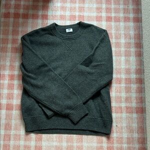 ARITZIA TNA Dark Gray Crewneck Sweater
